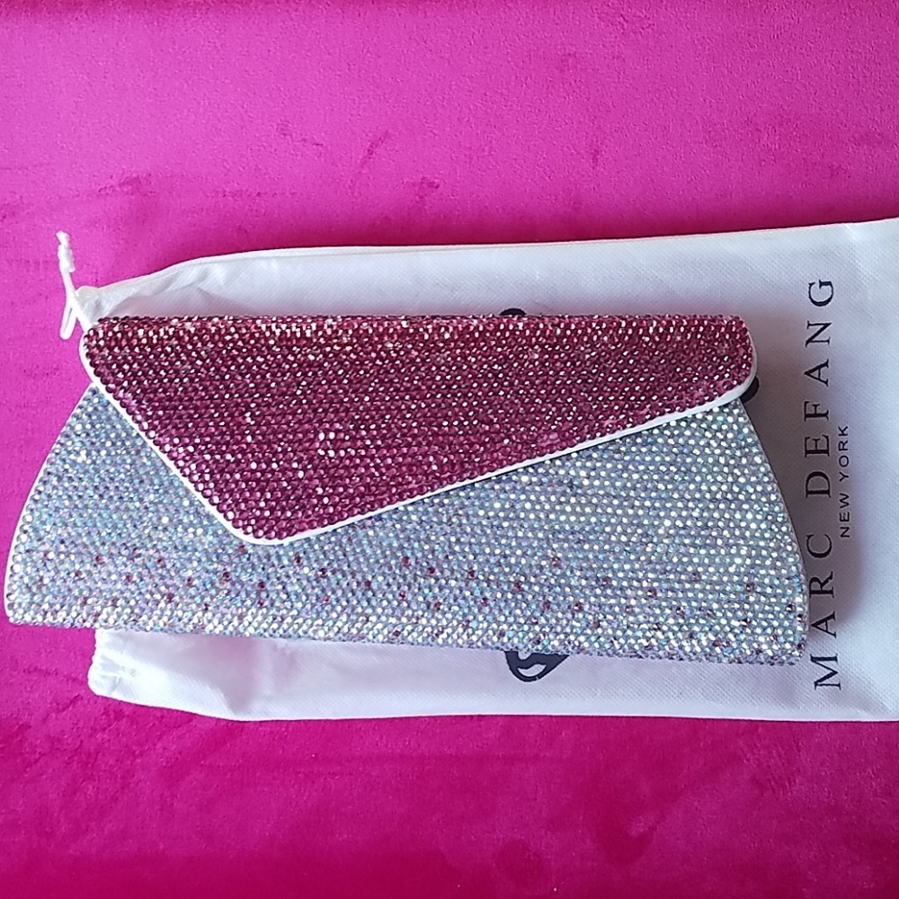 Swarvoski Crystal Marc Defang Strass Clutch